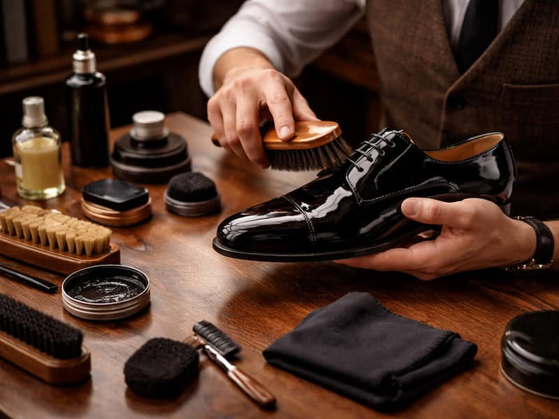 تصویر 1 از واکس کفش چرم اشبالت با محافظت تخصصی و حفظ بافت طبیعی